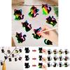 Diy Cat Scratch Cards For Birthday Party Decor With Bright Colors And Hanging Accessories For Childrens Events