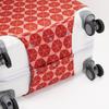 Ace Muffle Suitcase Cover, Small, Pocketable, 57cm, 62841, 10cm, Red (Geometric Design)