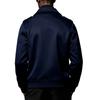 Mens Lapel Collar Motorcycle Jacket, Asymmetric Zipper Long Sleeve Casual Outerwear for Daily Wear