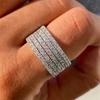 1Women's Engagement Ring, Fashionable and Shiny Decorative Ring Suitable for Women's Daily Wear, Engagement, Wedding, Anniversary, Valentine's Day,