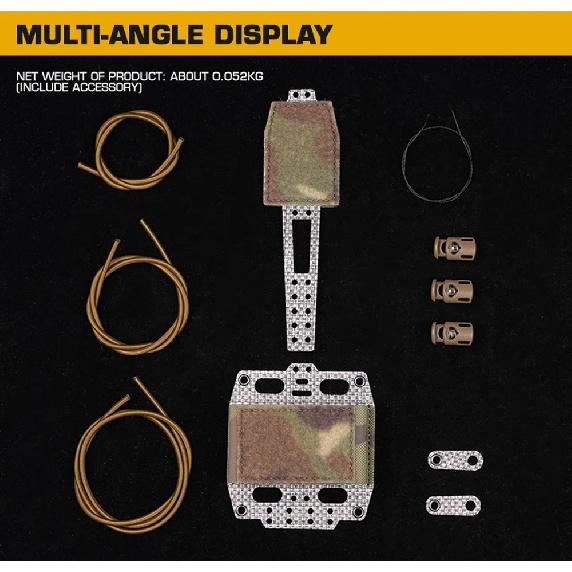 Tactical NVG Battery Helmet Pouch PVS31 NVG Battery Storage Box Helmet Mount Case For Night Vision Goggles Batteries