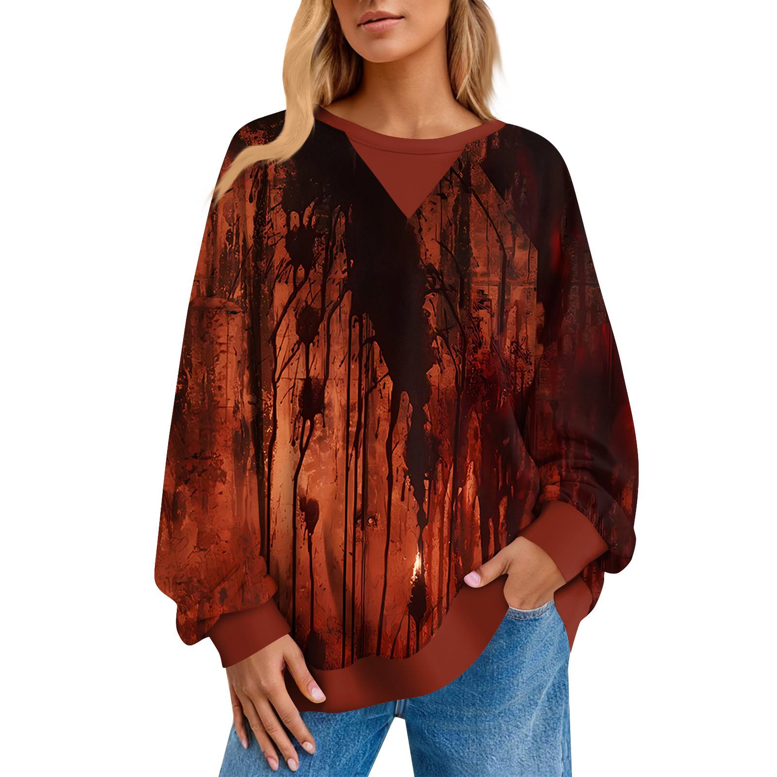 

Женский повседневный полосатый пуловер, рубашка с длинным рукавом, толстовка большого размера M чёрный