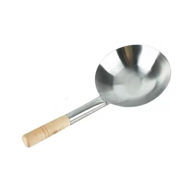 SPSR Stainless Steel Ladle Set with Wooden Handle
