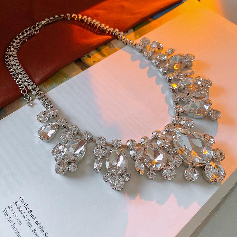 

Европейское и американское ожерелье-капля на ключицу: Роскошные, нишевые украшения в холодном стиле для женщин