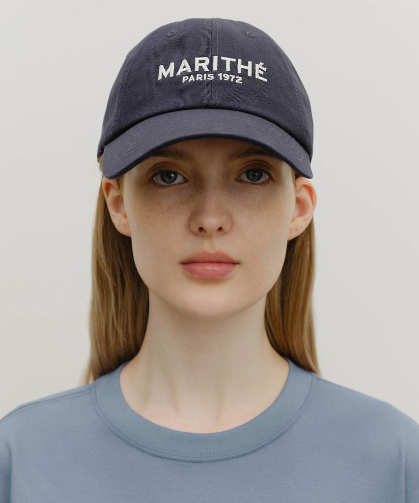 Malittepeulangsowajeobeo Regular Logo Ball Cap Navy