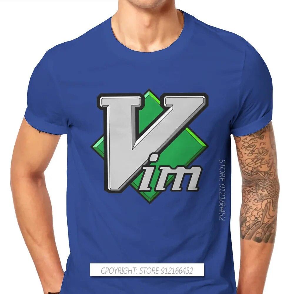 Operační systém Linux Tričko Tux Penguin Fabric VIM Elegantní tričko Oversex Unisex oblečení Tištěný Velký výprodej