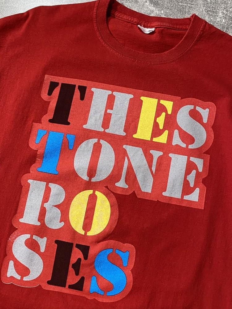The Stone Roses Shirt, The Stone Roses Red  S-5XL Unisex VM7354 Unisex T-Shirt XXL
