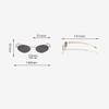 Eyeglasses Frames For Women Men Silver Oval Glasses Anti Blue Light Small  Sunglasses With Metal Frame
