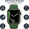 Pellicola Protettiva per Schermo per Apple Watch 49mm 45mm 44mm 42mm 41mm 40mm Pellicola Protettiva Morbida per iWatch Serie Ultra 9 8 7 6 5 3 SE