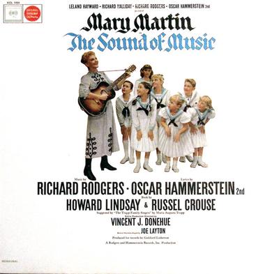 LP Record VARIOUS - Mary Martin In The Sound Of Music KOL5450 Columbia Master US Classical Used