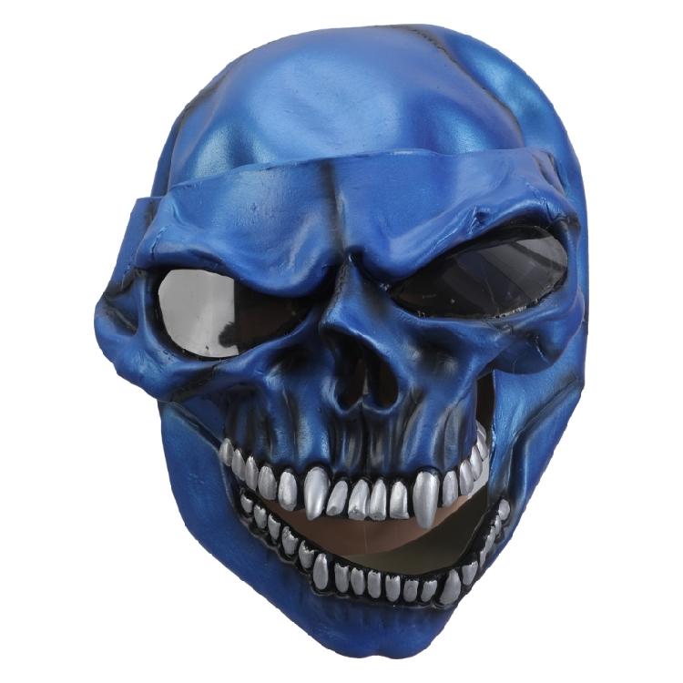 Washable Skull Skeleton Visor Adjustable Motorcycle Helmet Skull Mask Prank Prop