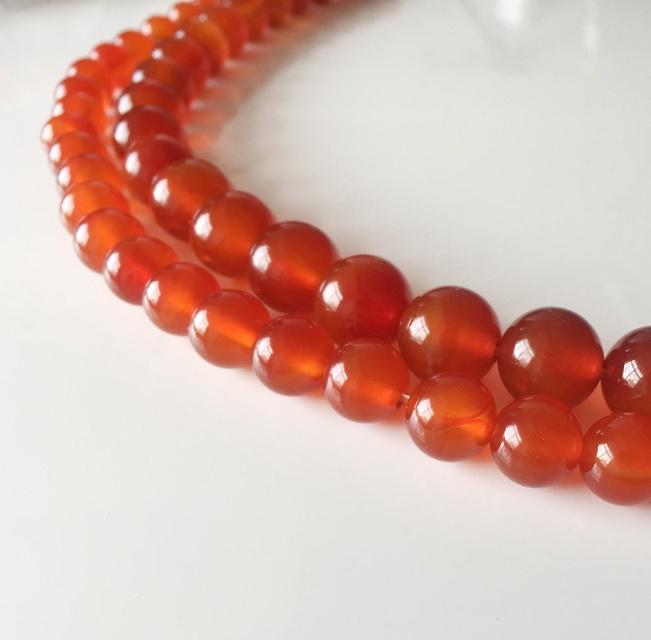 Natural Gemstone Beads Brown Onyx Beads DIY 4/6/8/10mm Jewelry Making