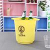 5L Portable Plastic Ice Bucket for Beer, Fruit, and Chilled Drinks