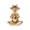 Yoga Frogs Ornament Creatives Home Decoration