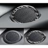 For Jaguar XF Speaker Sound Ring Trim Dashboard L&R Real Carbon Fiber 16-2020