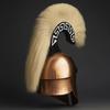 Corinthian Helmet Ancient Greek Warrior Armor for Cosplay, LARP, Decor Collectors Handmade Bronze Replica Gift