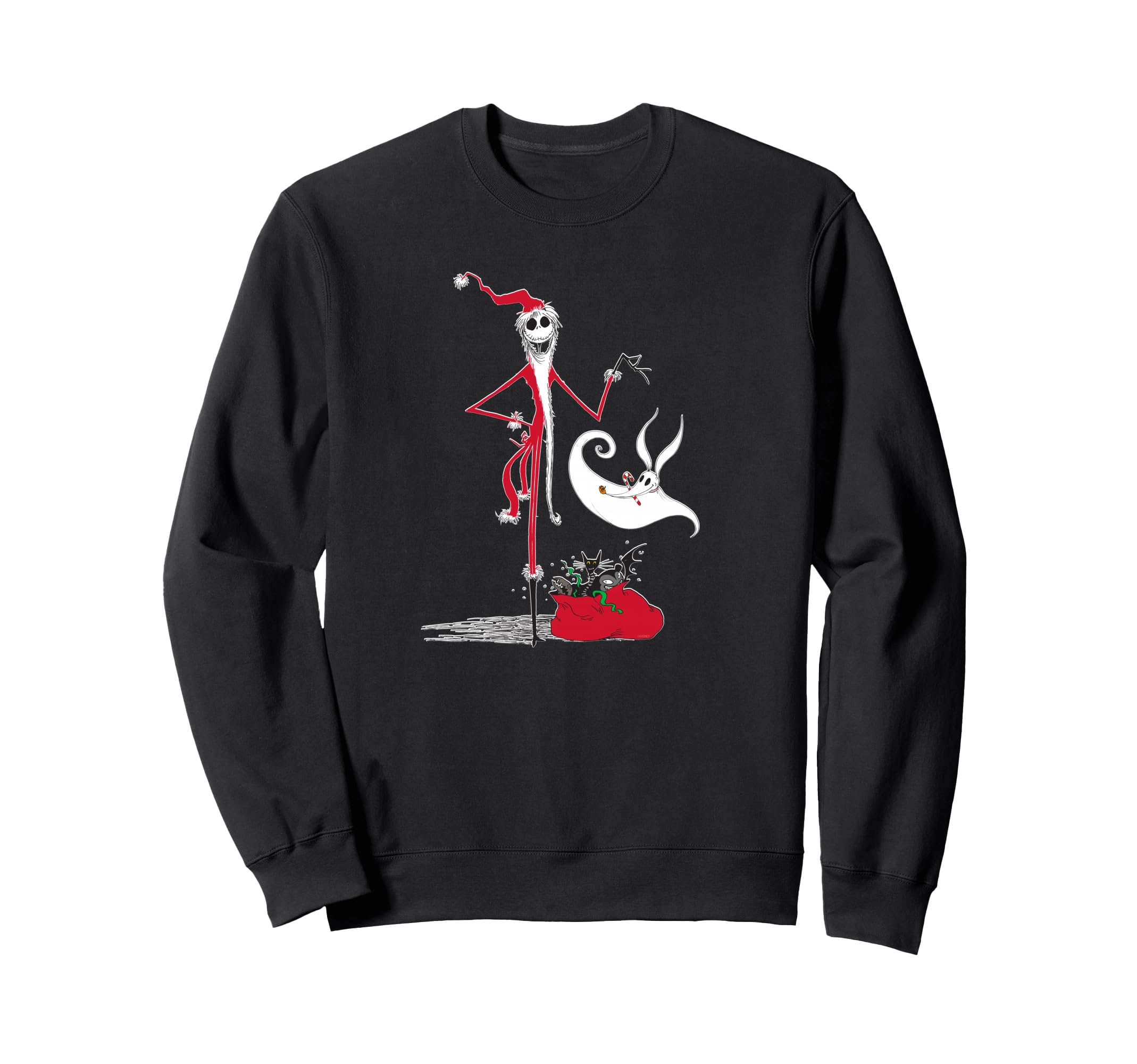 

Disney s The Nightmare Before Christmas Holiday Jack & Zero Sweatshirt