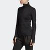 Adidas X Stella McCartney Essentials Zip Collar Sports Quick-Dry Jacket Women Jackets Black EA2219