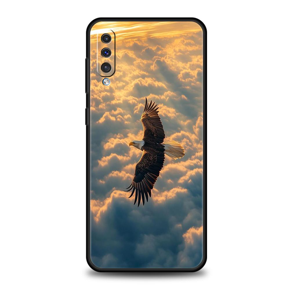 Eagle Phone Case For Samsung A56 A36 A26 A24 A16 A14 A12 A32 A50 A70 A20S A22 A30 A40 A34 A54 A42 A52 A04s A06 5G Cover