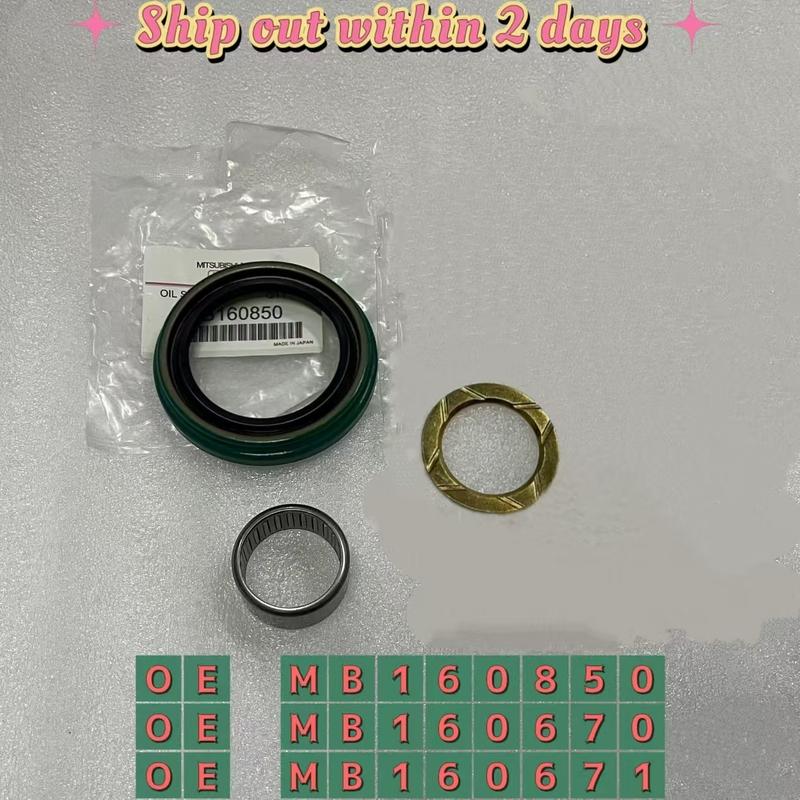 MB160850 MB160670 MB160671 Knuckle Bearing Spacer Oil Seal Set for Montero 2Nd L200 3Rd 1990-2005 a set