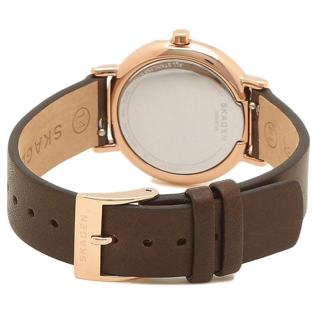 Skagen Women's Watch, Brown, SKW2760 [Parallel Import]