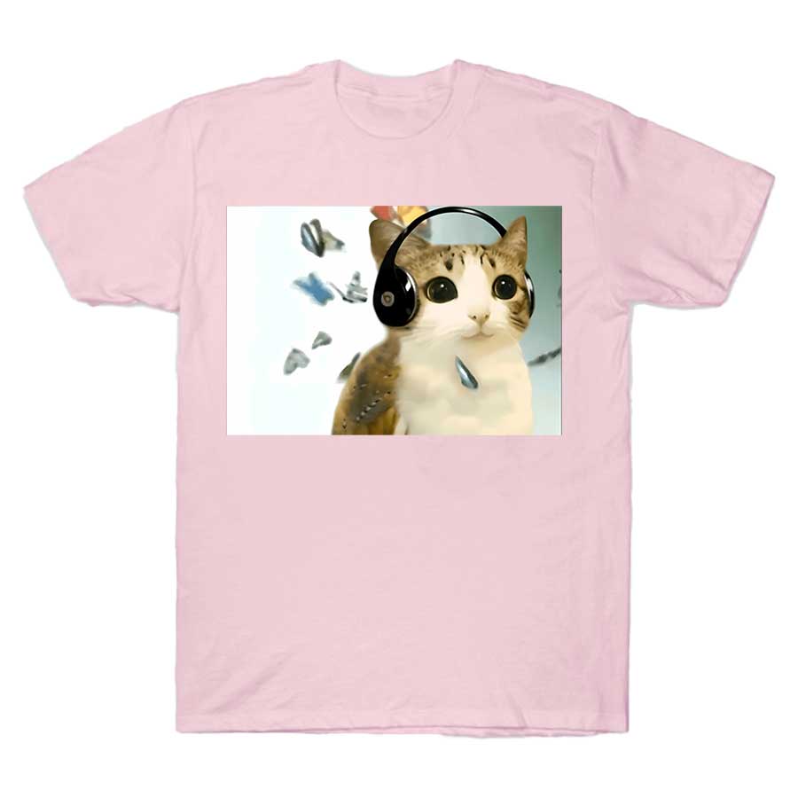 Katze Eule Verfluchtes Internet Meowl Meme T-Shirt Für Männer Frauen T-Shirts Kurzarm Oberteile 1012-2