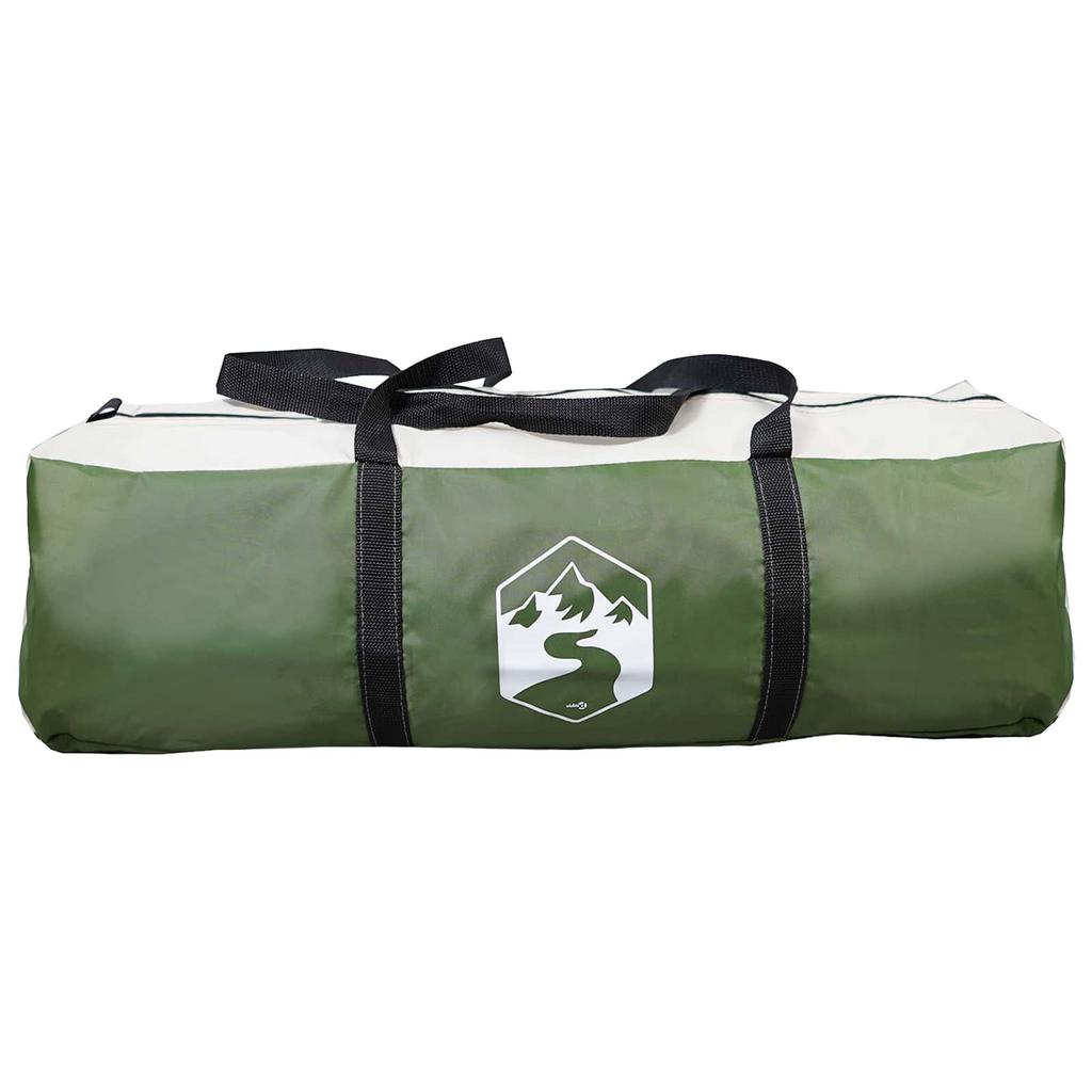 Cabin Tent Green 480 x 273 x 205 cm Polyester and Steel