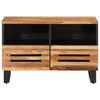 VidaXL TV Stand 70x34x46 Cm Solid Acacia Wood, TV Bench, Hi-fi Cabinet, TV Console, TV Buffet, Multimedia Cabinet, Cupboard 377442