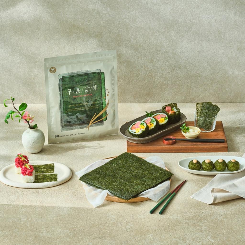 Korean Traditional 100% Natural Roasted Gamtae 5p