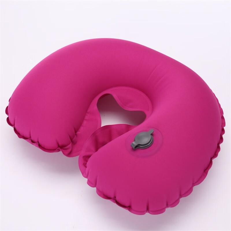 Tri-polar Inflatable Travel Neck Pillow