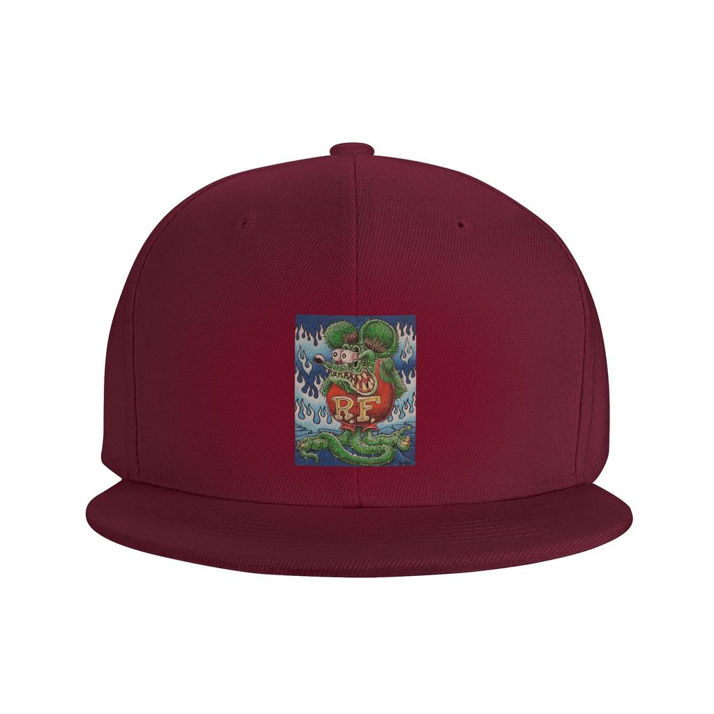 Rat Fink Baseball Caps Snapback Fashion Baseball Hats Breathable Casual Casquette Outdoor for Unisexs And Womens
