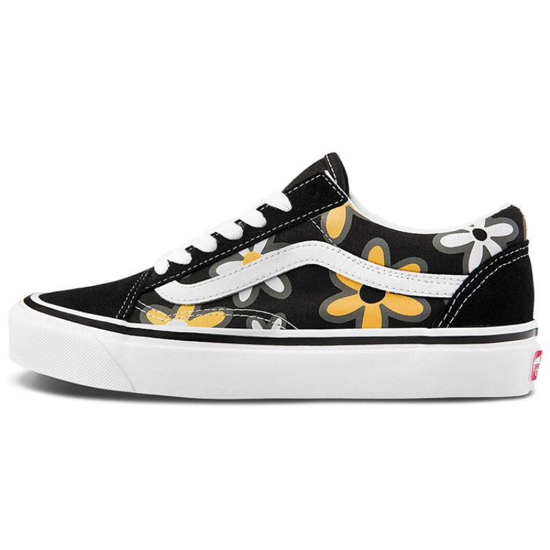 

Vans Style 36 Retro Casual Skateboarding Shoes Unisex Black Printing Black Yellow White Vans VN0A38G22T6 35