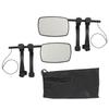 Pair of Towing Mirror Extenders 360 Degree Adjustable Universal Fit Trailer Tow Mirrors for Car