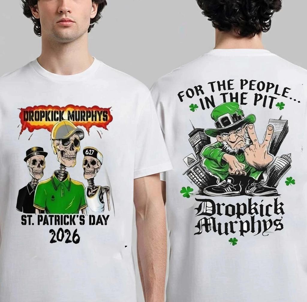 Dropkick Murphys St.Patrick’s Day 2026 T-Shirt
