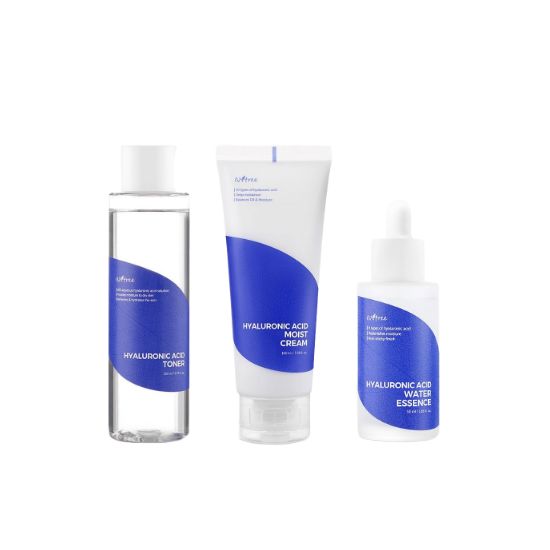 Isntree Hyaluronic Acid Moist 3-Piece Skincare Set