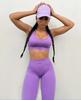 Seamless European and American Yoga Set: Women's Sports Bra & High-Waisted Pants with Long Sleeves