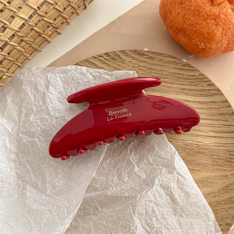 Elegant Acetate hair Claw Large Size Charm Shark hair Clip Women Hair Accessories All-Match Style Headwear