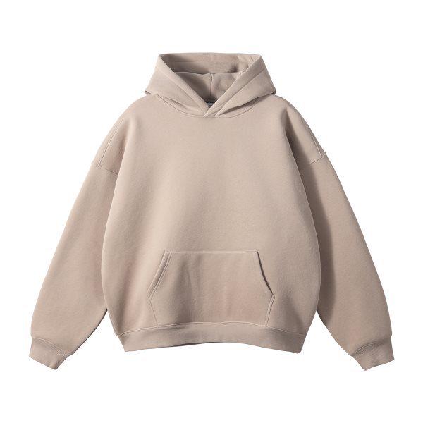 European & American Trendy Oversized Fleece-Lined Hooded Sweatshirt - Autumn/Winter Collection