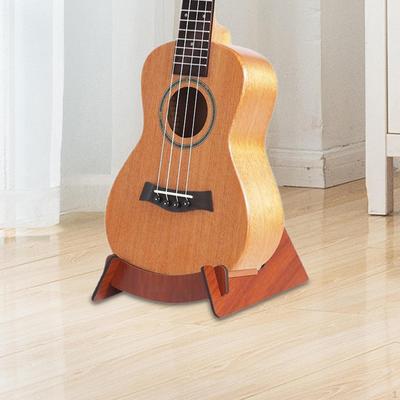 Gitar Standı Tutucu Akustik Bas Keman Ukulele Ahşap Enstrüman Ayrılabilir Sergileme Rafı