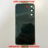 Glass Housing Back Cover Cases For SAMSUNG Galaxy S22Plus S22+ S22 Phone Rear Battery Door Phone Cover Back Cover with Tool