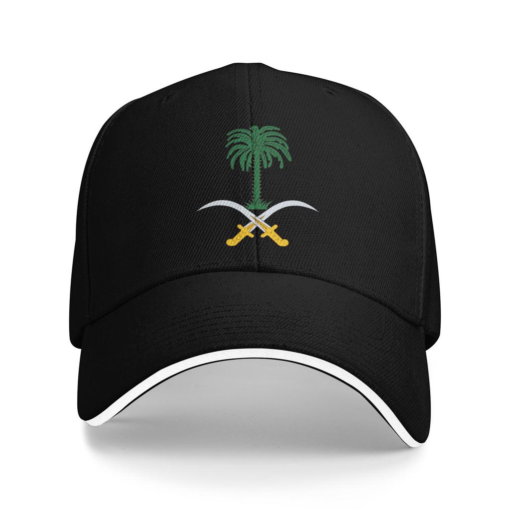 Custom Emblem of Saudi Arabia Baseball Cap Women Unisex Breathable Dad Hat Outdoor
