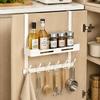 No Drill Door Hanger Organizer Aluminum Hanging Hook Rack  Entryway Organizer