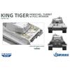 TAKOM Yuster 1/48 German King Tiger Henschel Turret Full Interior Plastic Model Kit TKOUSNO-005