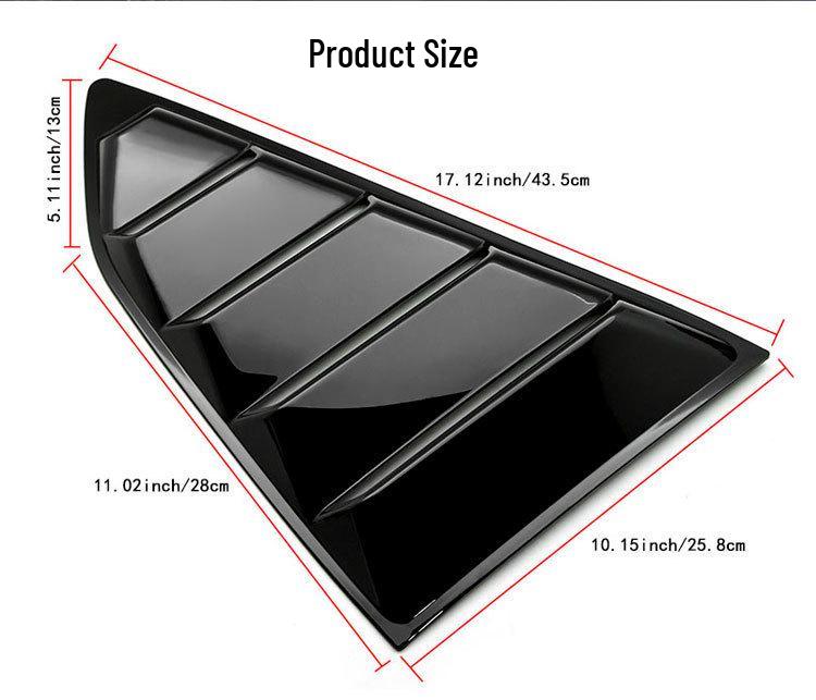 Chevrolet Camaro 2016-2018 Frosted Black Decorative Side Air Vent