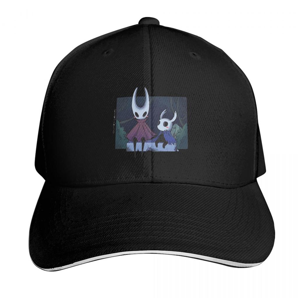 Hallownest Kaffee Emblem Hollow Knight Silksong Kappe Lässige Baseballkappen Verstellbare Mütze Hip Hop Sommer Unisex Baseballmützen