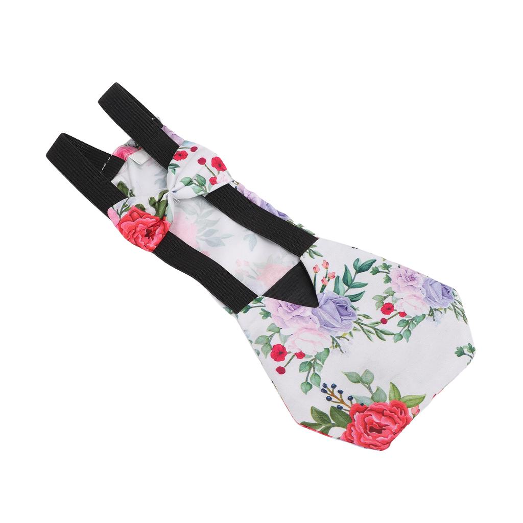 Pet Chicken Diapers Pet Chicken Goose Duck Breathable Fabric Loose Tight Belt Design DiapersPeony M