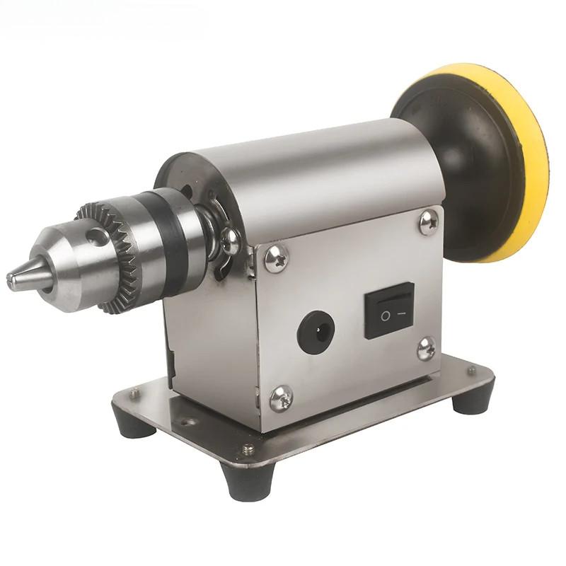 High Power Jewelry Rock Mill Polishing Machine Industrial Grade Bench Lathe Polisher Universal Grinding Machine