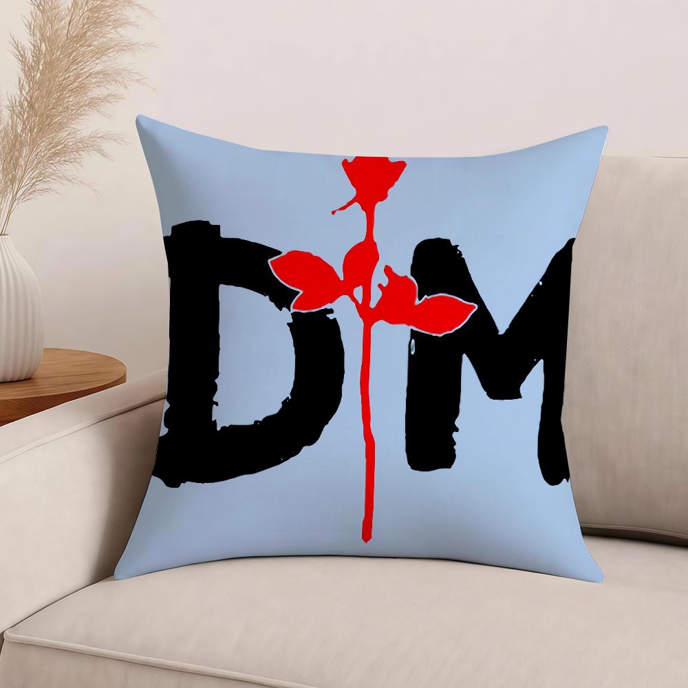 Rock Band D-Depeche M-Mode Pillow Case Office Cushions Suitable For Sofa Car Bedroom Decorative Cushion Cover 30cm x 30cm