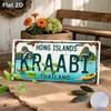 D Flat Pc Only for Decoration Decor Outdoor Signs  Wall Decor (cm X Cm) Tin Sign Kraabi Thailand Retro Home De