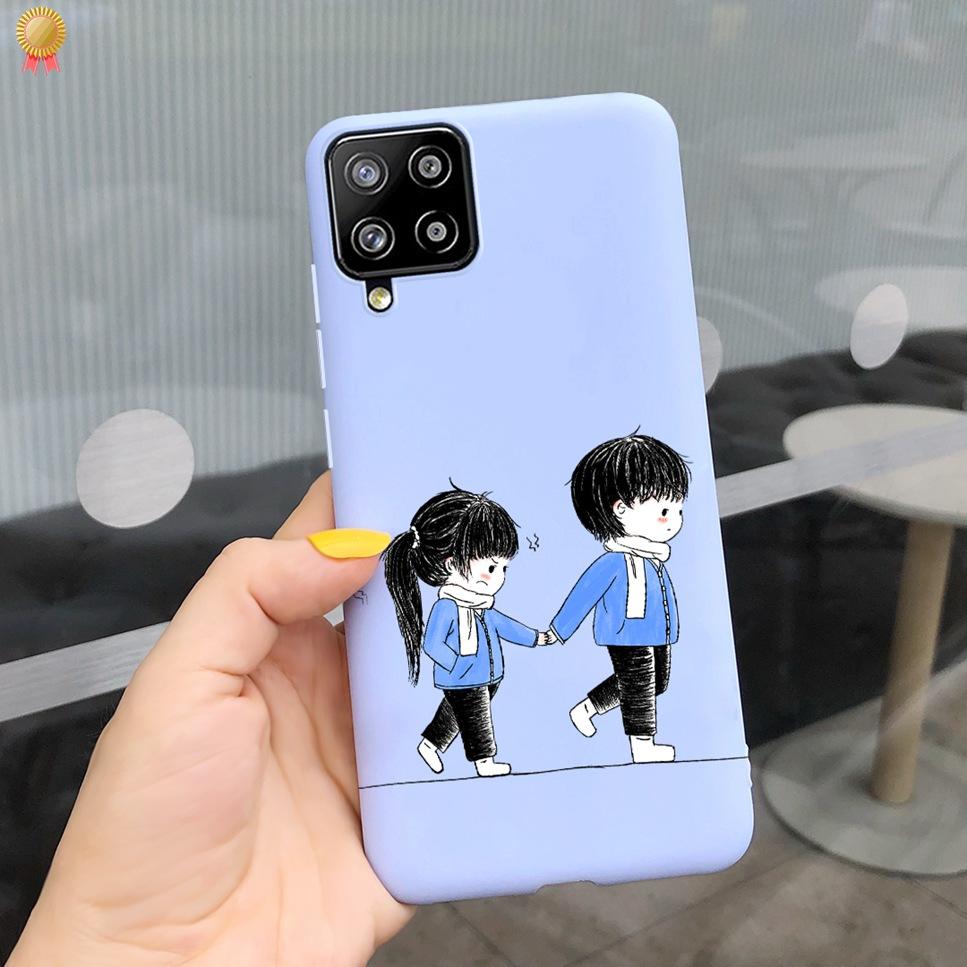 Für Samsung Galaxy A12 A42 Hülle Niedliche Cartoon Weiche Silikon Stoßstange Abdeckung Für SamsungA12 Funda Samsung A12 A42 A 12 42 Handyhülle